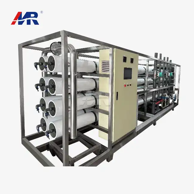 8m3/hour two pass reverse osmosis system