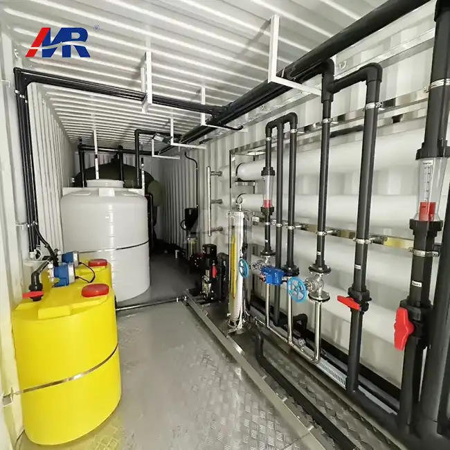container water treatment system container water treatment system